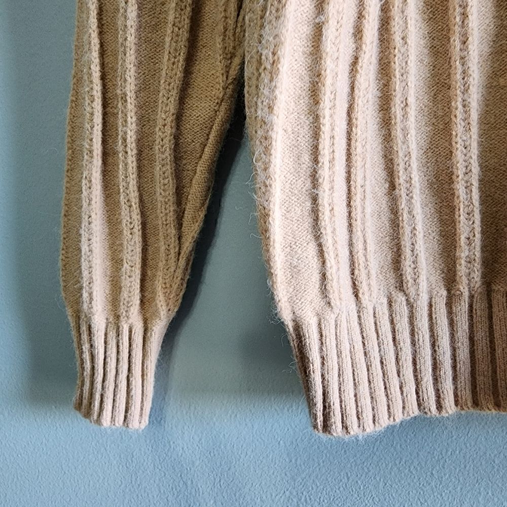 Mock Neck Drop Shoulder Sweater - Picture 8 of 9